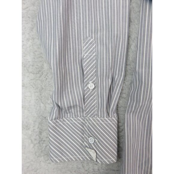 Mens Buckle BKE Black Shirt Size XXL Athletic Fit Long Sleeve Button Front Gray - Picture 7 of 7